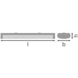 Oprawa liniowa LINEAR SURFACE 600 P 18W 840 white IP44