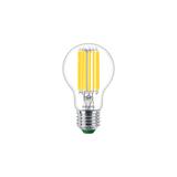 Żarówka LED klasa A 7,3W=100W 1535lm 4000K barwa neutralna kulka 7,3-100W E27 840 A60 CL GUE Szkło p 9,29004E+11 PHILIPS
