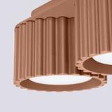 SOLLUX Plafon AURA 2 mocca Gx53 ; SL.1808
