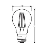 PARATHOM CL A FIL 60 6,5W/840 E27