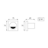 KAMI LED D 3,5W WHITE 5700K 03124 IDEUS