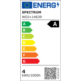 LED GLS E-27 230V 3,8W COG A-CLASS WW CLEAR SPECTRUM 5 lat gwarancji
