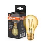 Lampa LED Vintage 1906 CL A Filament szkło przezroczyste GOLD 35 non-dim 4W 824 E27