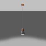 Sollux Lampa wisząca QUBIC szara