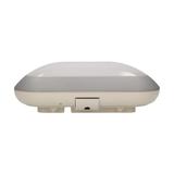 Plafon MONSUN LED 60 SMD2835, szary, IP66, klosz poliwęglan mleczny OR-PL-342GLPM4 ORNO