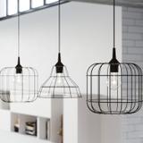 Sollux Lampa wisząca CELTA czarna SL.0296