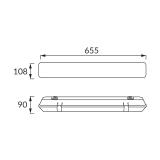 HERMAN LED 2x18W 02928 IDEUS
