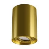 Oprawa natynkowa downlight złota HARY C GU10 GOLDEN STRUHM 04238 IDEUS