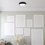 plafon LED Ohio 24W 1680lm 4000K czarny ML3832 Milagro