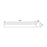 Oprawa dekoracyjna SMD LED CYBER LED 14W BLACK 4000K 03969 IDEUS