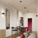 SOLLUX Plafon AURA 1 burgund Gx53 ; SL.1822