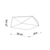 Sollux Plafon HEXA 35 biały SL.0689