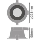 Oprawa DOWNLIGHT COMFORT DN205 20W 3CCT 60DEG WT