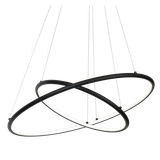 lampa wisząca LED Orion Black 53W 3710lm 3000K ML508 Milagro