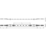 Pasek LED Superior LS SUP-2000/TW/927-965/5