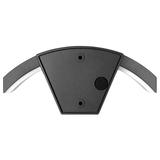 PILEA LED 9W, lampa ogrodowa z czujnikiem PIR, 700lm, IP54, 4000K, czarna AD-OP-6572BLPMR4 ORNO