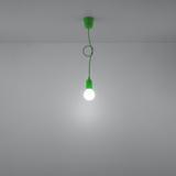 Sollux Lampa wisząca DIEGO 1 zielony SL.0581