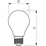 Żarówka LED 7W=60W 806lm 2700K barwa ciepła kulka 7-60W E27 WW A60 Szkło przezroczyste 9,29001E+11 PHILIPS