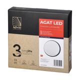 AGAT LED 10W, oprawa ogrodowa, 800lm, IP54, 4000K, szara AD-OP-6111GLPM4 ORNO