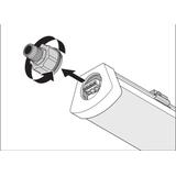 Oprawa DAMP PROOF LED COMPACT 1200 44W 3000K GR IP66