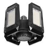 SYRIUSZ LED lampa warsztatowa składana 4-skrzydłowa, E27, 72W, 4000K, 6480lm WL-14 ORNO