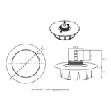 Akcesorium Ledinaire LSCS Oprawa Highbay Sensor_Z gw. 9,11402E+11 PHILIPS