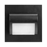 DRACO LED NEW 1,5W, oprawa schodowa podtynkowa, 12VDC, 30lm, 6000K, czarny, innowacyjny sposób monta AD-OS-6164L6/B ORNO