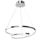 Lampa wisząca LUCERO chrom 48W LED MILAGRO ML7949 Milagro