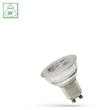 LED GU10 230V 3,5W SMD 38st WW z soczewką szklana  SPECTRUM