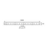 LATE LED 3m 90 RGB BLISTER 03030 IDEUS