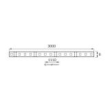 Taśma LED LATE LED 3m 180 NW IP65 BLISTER 03582 IDEUS