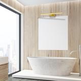 kinkiet łazienkowy nad lustro LED Shine Gold 13,8W 966lm 4000K IP44 ML5734 Milagro