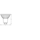Lampa LED SMART+ ZB Spot PAR16 Glass DIM 50 yes 4,7W/ GU10