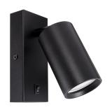 Oprawa dekoracyjna DARIA WLL GU10 BLACK 04094 IDEUS