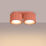 SOLLUX Plafon AURA 2 brzoskwiniowy Gx53 ; SL.1828