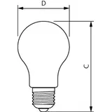 Żarówka LED 10,5W=100W 1521lm 4000K barwa neutralna kulka 10,5-100W E27 A60 840 Szkło przezroczyste 9,29002E+11 PHILIPS