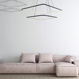 lampa wisząca LED Nix Black 50W 3500lm 3000K ML518 Milagro