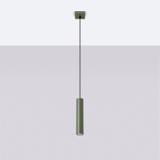 Sollux Lampa wisząca LAGOS 1 zielona oliwka SL.1484