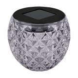 Lampa solarna na taras LED BOLA LED C 0,2W CLEAR WW 04596 IDEUS