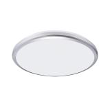 Ideus plafon zewnętrzny LED Planar 24W 2640lm 4000K srebrny O31,5cm IP54 03840 IDEUS