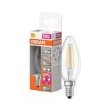 Lampa LED STAR+ non-dim CL B40 Act&Rel FILAMENT 4W 827 E14