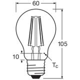 Żarówka LED x3 A60 E27 7.5W = 75W 1055lm 2700K Ciepła 300° BASE Osram