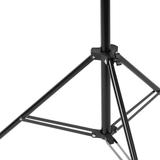 RIGEL LED zestaw: lampa warsztatowa składana 5-skrzydłowa 55W + statyw + adapter AD-NL-6516 ORNO
