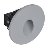 Oprawa schodowa oczko ścienne schodowe LED 1,6W 70lm barwa neutralna IP54 03904 IDEUS