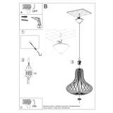 Sollux Lampa wisząca ELZA SL.0641