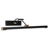 RICO LED 9W, lampa nad lustro, 990lm, 4000K, IP44, dł. 50 cm, czarna AD-OM-6519L4/B ORNO