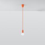 Sollux Lampa wisząca DIEGO 1 pomarańczowy SL.0584