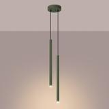 Sollux Lampa wisząca PASTELO 2 zielona oliwka SL.1519