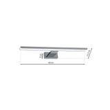 kinkiet łazienkowy nad lustro LED Shine Chrome 13,8W 966lm 4000K IP44 ML589 Milagro