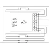 Statecznik transformator elektroniczny HF-S 3/418 TL-D II 220-240V 9,13713E+11 PHILIPS